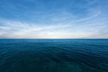 Wall Mural - blue sea and perfect sky