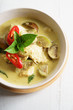 green curry chicken,thai food