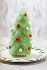 Wall Mural - Jelly candy Christmas tree