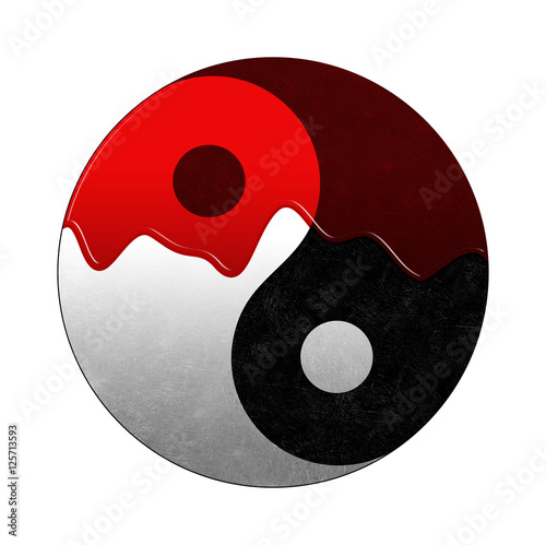 yin yang in blood