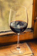 Poster - Autumn red wine