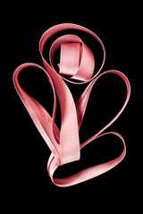 Poster - Pink ribbon isolated