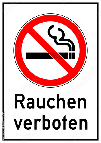 Fototapete Ks140 Kombi Schild Verbotszeichen Verbotsschild Rauchen Verboten Din A1 A2 A3 A4 Poster Xxl G4744 Fotohansel