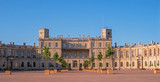 Gatchina Palace. Palace Square and the main entrance.