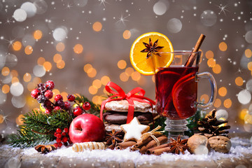 Christmas mulled wine