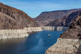 Fototapeta Na ścianę - Black Canyon on the Colorado River at Hoover Dam