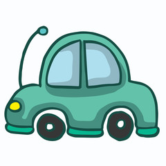 Car funny style design for kids