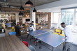 © .shock - playing ping pong tennis at creative office space