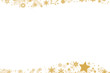 © PixlMakr - Weihnachtliche Dekoration Goldener Sternenschweif