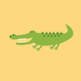 Fototapeta Dinusie - crocodile crocodile crocodile