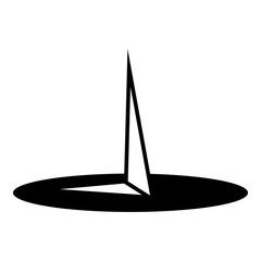 Poster - Pushpins icon. Simple illustration of pushpins vector icon for web