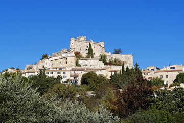 Sticker - Village du Barroux et château