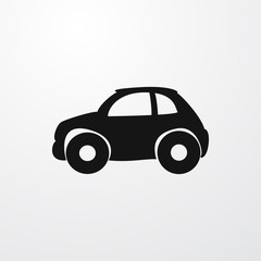 Wall Mural - hatchback icon illustration