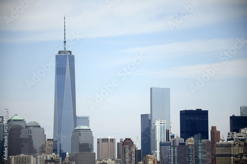 New York City USA Skyline Big Apple River view 2 Poster
