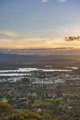 Wall Mural - View of Canberra city