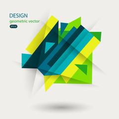 Wall Mural - modern abstract geometric pattern