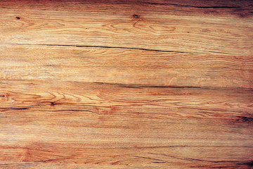 Rustic wooden board texture, table top view