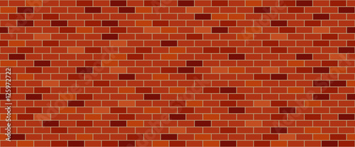 Red brick wall
