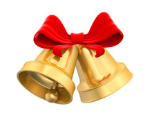 Golden Christmas Bells
