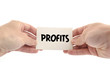 © eenevski - Profits text concept