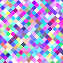 Poster - Multicolor abstract square background design