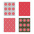 © luckyguy - Trendy Scandinavian Seamless Pattern Set. Vector