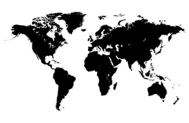 World map vector