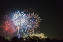Fireworks At Battersea Park