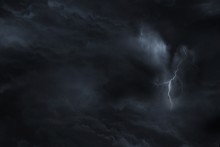 Dark Sky Lightning Storm