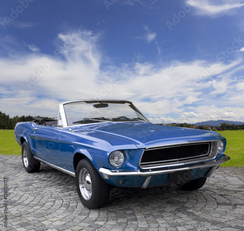 Fotografia, Obraz  Oldtimer, Ford Mustang