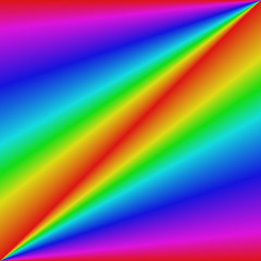 Poster - Gradient rainbow Z letter background design