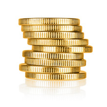 Gold Coin Stack