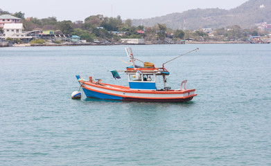 Small fishing ship