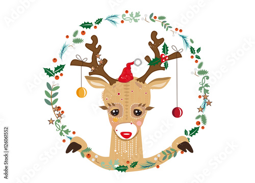 Rentier Geweih Clipart Wedihkajann