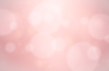 Wall Mural - Abstract Blurred pink tone lights background.