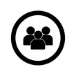 © spirax90 - Illustration of Flat Group of People Icon Vector Symbol Background