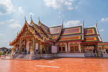 Temple Phra That Choeng Chum In Sakon Nakhon, Thailand.
