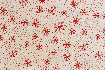 textile Christmas background with Scandinavian design