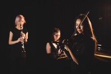 Women Playing Various Instrument
