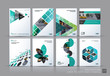 © Diamond Graphics - Business vector set. Brochure template layout, cover design annu