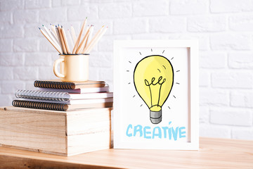 Aufkleber - Creative idea concept