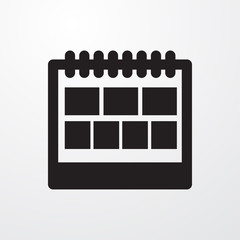 Poster - calendar icon illustration