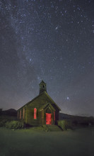 Bodie Methodist Church And Starlight