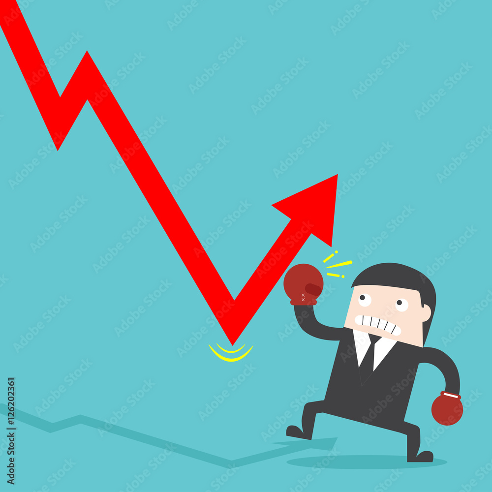 punch drop down graph. fight with loss. try to keep up with increasing ...