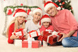© aletia2011 - Family celebrating New Year