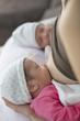 Breastfeeding twin babies