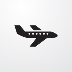 Wall Mural - plane icon illustration