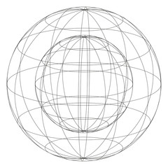 Poster - sphere within sphere