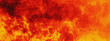 canvas print picture - background of fire as a symbol of hell and inferno