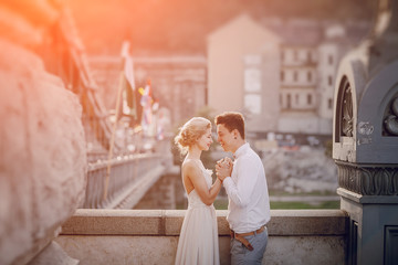 wedding day in Budapest